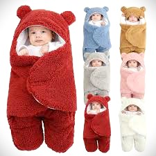 Baby Sleeping Bag Ultra-Soft Blanket Cloth Sleeping Wrap | Winter Offer