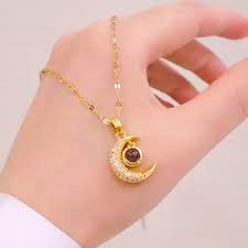 Star Moon Necklace-Star Moon Necklace-High Quality Gift